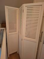 Kamerscherm Louvre - Wit Hout, Ophalen of Verzenden