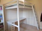 IKEA Stora loft bed 140x200 including mattress, Ophalen of Verzenden, Zo goed als nieuw