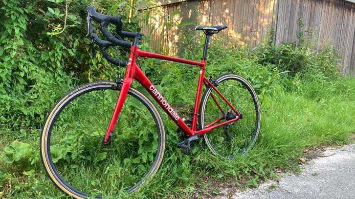 Cannondale Optimo 1 racefiets XL (58) met Shimano 105, Fietsen en Brommers, Fietsen | Racefietsen, Zo goed als nieuw, Overige merken