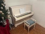 Piano, witte kleur, gratis, incl bijbehorend stoeltje, Muziek en Instrumenten, Piano's, Ophalen, Gebruikt, Wit, Piano