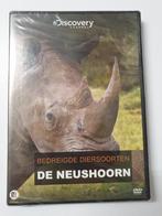 Nieuw/Geseald – DVD – Bedreigde Diersoorten – De Neushoorn, Cd's en Dvd's, Dvd's | Documentaire en Educatief, Natuur, Ophalen of Verzenden