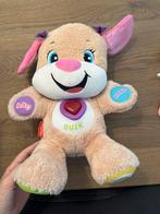 Fisher-Price Knuffel Hond - Leerzaam Speelgoed, Ophalen of Verzenden, Zo goed als nieuw, Hond