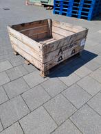 fruitkisten moestuinbakken plantenbak bloembak houtopslag, Ophalen, Gebruikt, Minder dan 60 cm, Vierkant