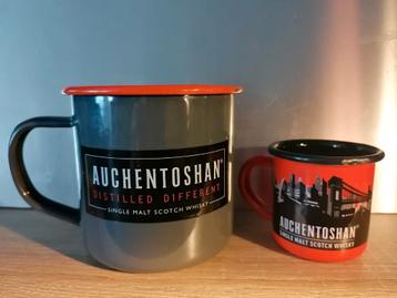 Auchentoshan grote en kleine metalen cup  beschikbaar voor biedingen