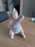 Poezen beelden, Verzamelen, Beelden en Beeldjes, Ophalen of Verzenden, Gebruikt, Dier