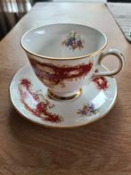 Vintage kop en schotel set - Erfstuk, Ophalen of Verzenden, Zo goed als nieuw, Porselein, Kop en/of schotel