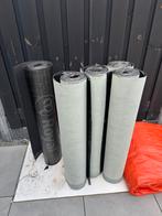 Dakleer, Isolatie & Reststukken - Royal Base, Ophalen, Overige materialen, Gebruikt, Zwart