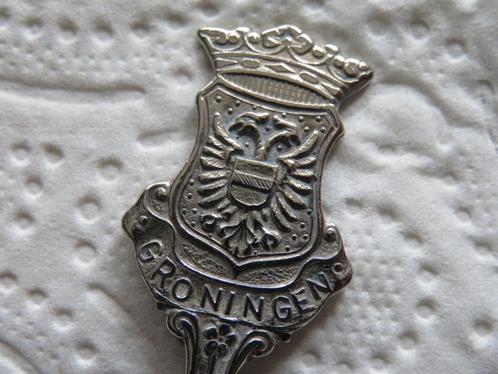 Lepeltje Wapen Groningen-Stad, Verzamelen, Porselein, Kristal en Bestek, Zo goed als nieuw, Verzenden