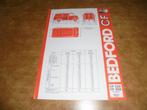 leaflet Bedford CF 220/250 Fourgon specificaties 1978, Ophalen of Verzenden, Nieuw, Overige merken