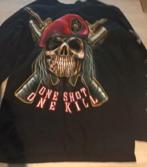 Longsleeve schedel maat M, Ophalen of Verzenden, Nieuw