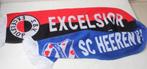 sc Heerenveen - excelsior sjaal, Verzamelen, Sportartikelen en Voetbal, Ophalen of Verzenden, Zo goed als nieuw, Overige binnenlandse clubs