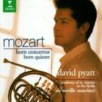 CD Mozart: Horn Concertos, Horn Quintet / David Pyatt (Erato, Ophalen of Verzenden, Classicisme, Zo goed als nieuw, Orkest of Ballet