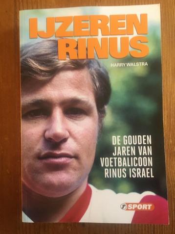 voetbalboek- IJzeren Rinus ( Rinus Israel ) Biografie beschikbaar voor biedingen
