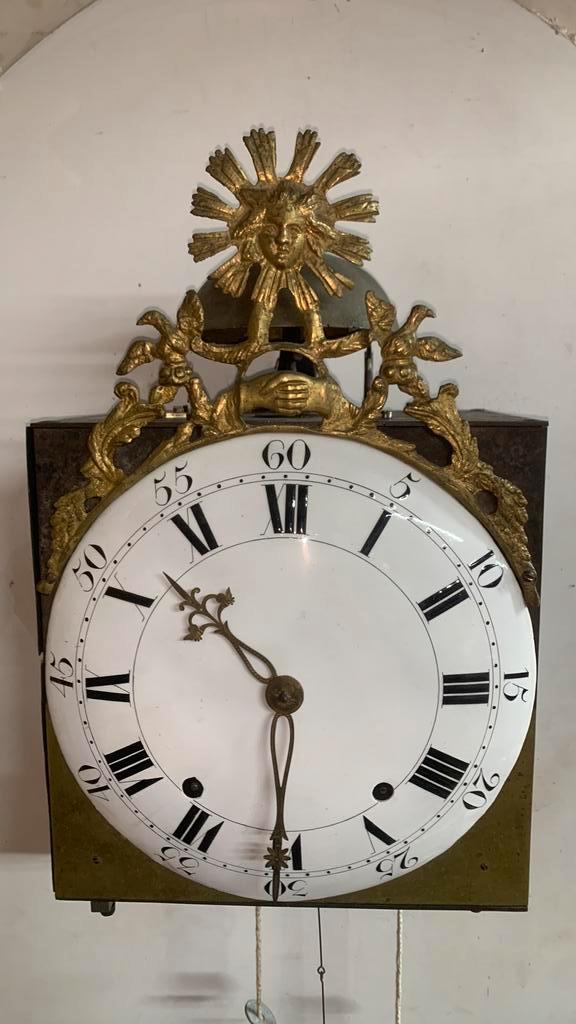 1795 Comtoise, Antiek en Kunst, Antiek | Klokken, Ophalen of Verzenden