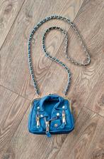Schattig jeans tasje met gouden details, Ophalen of Verzenden, Nieuw
