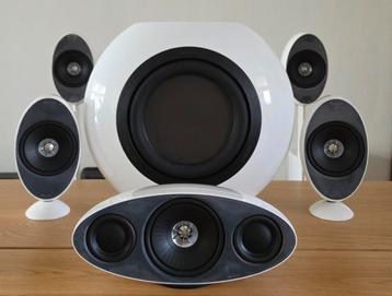 KEF kht3005se wit Luidsprekerset beschikbaar voor biedingen