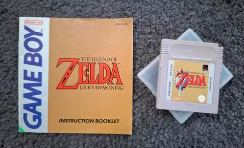 Zelda voor Gameboy Classic + Handleiding, Spelcomputers en Games, Games | Nintendo Game Boy, Gebruikt, Avontuur en Actie, 1 speler