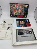 Sim City SNES in doos, Spelcomputers en Games, Games | Nintendo Super NES, Vanaf 3 jaar, Ophalen of Verzenden, 1 speler, Zo goed als nieuw