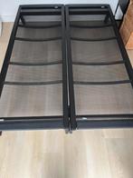 Auping bed Original zwart 220x160 laag incl. bedbodems, Huis en Inrichting, Ophalen, Minimalistisch strak, Zwart, Tweepersoons