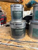 Drost verf goedkoop nieuwe blikken genoeg op voorraad, Doe-het-zelf en Verbouw, Verf, Beits en Lak, Overige kleuren, Nieuw, Ophalen of Verzenden