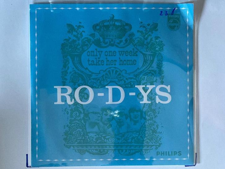 RO-D-YS: ONLY ONE WEEK - TAKE HER HOME VG+, Cd's en Dvd's, Vinyl Singles, Gebruikt, Single, Pop, 7 inch, Ophalen of Verzenden
