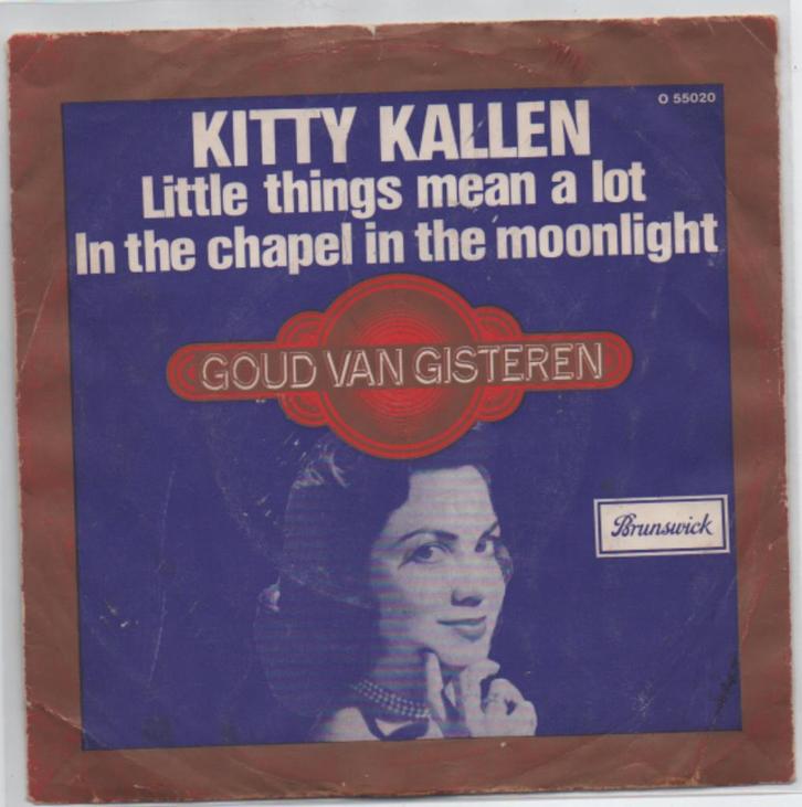 Kitty Kallen- Little Things mean a Lot, Cd's en Dvd's, Vinyl Singles, Gebruikt, Pop, Verzenden