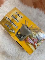 Gietijzeren fondue set, Ophalen, Brander, Fondueset