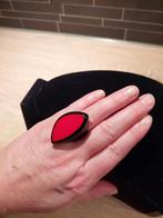 Zsiska ring - mt. M, Gebruikt, Zwart, Ophalen of Verzenden, 17 tot 18