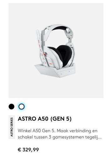 ASTRO A50 (Gen 5) Logitech [Nieuw] beschikbaar voor biedingen