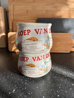 2 oude soepkommen, Huis en Inrichting, Keuken | Servies, Ophalen of Verzenden, Zo goed als nieuw, Overige stijlen, Kom(men)