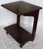 Vintage TV-tafel / computertafel / lessenaar op wieltjes., Ophalen, Gebruikt, Vintage, 50 tot 100 cm