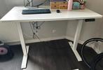 Elektrisch zit sta bureau 140 x 80 / electric standing desk, Huis en Inrichting, Ophalen, Elektrisch, Zo goed als nieuw, Stabureau