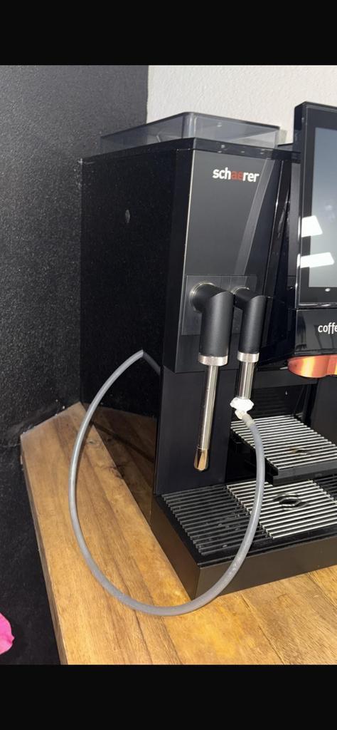 Schaerer koffie machine tekoop, Witgoed en Apparatuur, Koffiezetapparaten, Gebruikt, Koffiebonen, Koffiemachine, Afneembaar waterreservoir