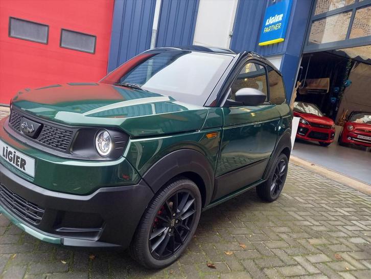 Ligier Myli R.EBEL ELEKTRISCH*NIEUW*AIRCO*stbekrachtiging, Auto's, Overige Auto's, Bedrijf, Te koop, Achteruitrijcamera, Airconditioning