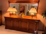 Kersenhouten Dressoir met Spiegel, Huis en Inrichting, Ophalen, Gebruikt, 150 tot 200 cm, Kersenhout