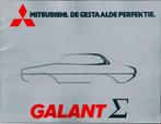 Folder Mitsubishi Galant Sigma 1977, Boeken, Auto's | Folders en Tijdschriften, Gelezen, Mitsubishi, Verzenden