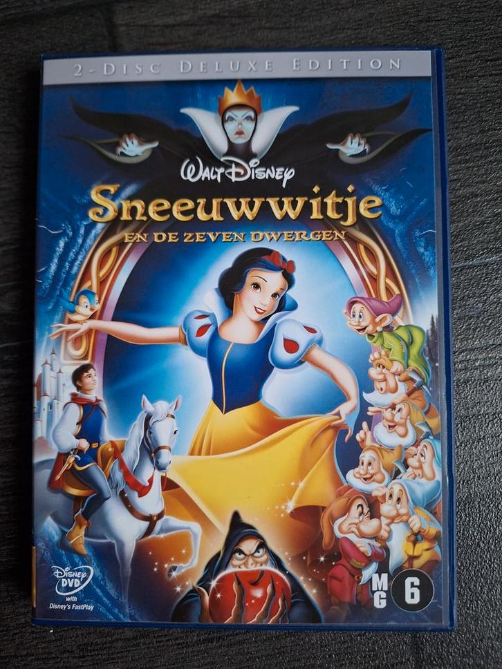Sneeuwwitje DVD - Origineel en in Zeer Goede Staat!, Cd's en Dvd's, Dvd's | Tekenfilms en Animatie, Ophalen of Verzenden