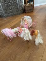 Assepoester koets met Barbie., Kinderen en Baby's, Ophalen of Verzenden, Gebruikt, Mobiel