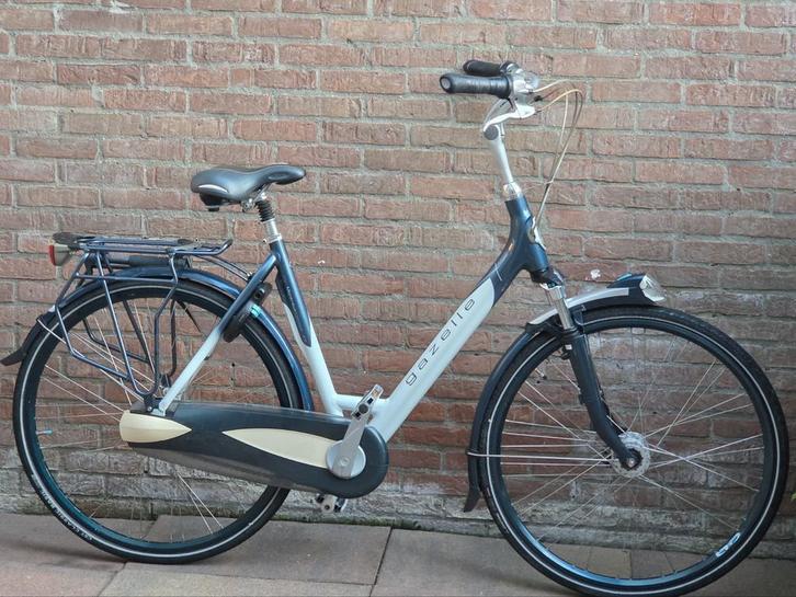 Stevige  damesfiets gazelle montreux  te koop H 53 cm V 8, Fietsen en Brommers, Fietsen | Dames | Damesfietsen, Gebruikt, Gazelle