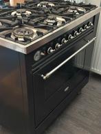 Boretti VNR96AN gasfornuis 6 pits, electrische oven, 90 cm, Witgoed en Apparatuur, Fornuizen, Ophalen, Gebruikt, 60 cm of meer