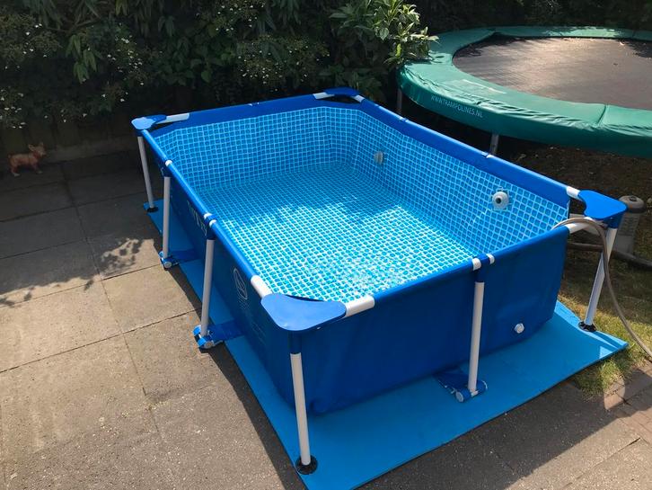 Intex Zwembad 2,2x1,5m - Compleet!, Tuin en Terras, Vijver-toebehoren, Gebruikt, Overige typen, Ophalen of Verzenden