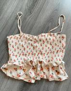 Prachtige ring met roze stenen bloemvorm, Verzenden, Zo goed als nieuw, Roze, Bikini