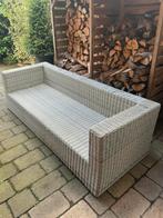 Tuinbank loungebank + voetenbank/tafeltje, Tuin en Terras, Tuinbanken, Ophalen, Gebruikt