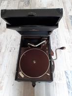 Koffergrammofoon van His Masters Voice, Antiek en Kunst, Ophalen