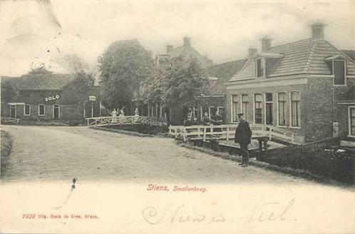 (301-295-035) Stiens Smallenbrug, Verzamelen, Ansichtkaarten | Nederland, Friesland, Verzenden