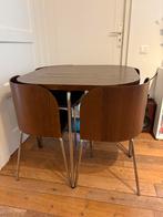 Retro Ikea Fusion eettafel met vier stoelen vintage, Huis en Inrichting, Tafels | Eettafels, Ophalen, Gebruikt, Vierkant, 50 tot 100 cm