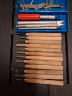 Houtsnijgereedschap set, Ophalen, Gebruikt