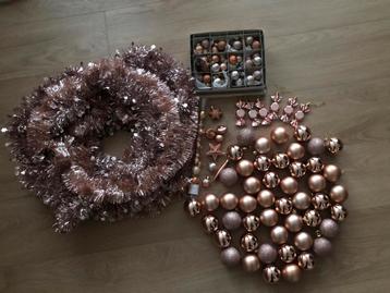 Kerstboom decoratie Rosé Champagne beschikbaar voor biedingen