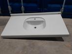 SHOWMODEL Sanijura Wastafelblad met wastafel 92x56x11 cm, Huis en Inrichting, Ophalen, Zo goed als nieuw, Nb, Sanijura