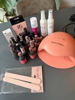 Gel nagel set pink gellac en cco, Ophalen, Zo goed als nieuw, Overige kleuren, Handen en Nagels
